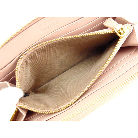 Miu Miu long wallet crocodile beige pink - Picture 7 of 7